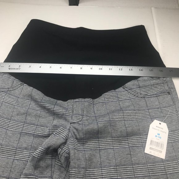 Time And Tru Women's Size Medium 8-10 Maternity Jegging Multicolor Plaid New - Picture 9 of 15
